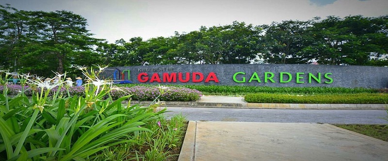 Cổng vào Gamuda Gardens