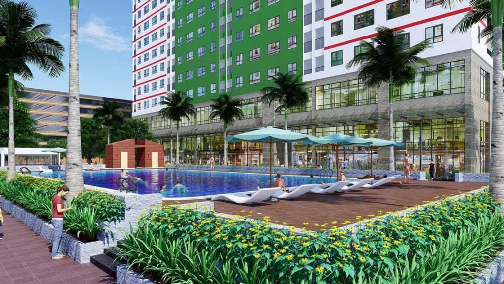 bể bơi nhà ở xã hội IEC thanh trì