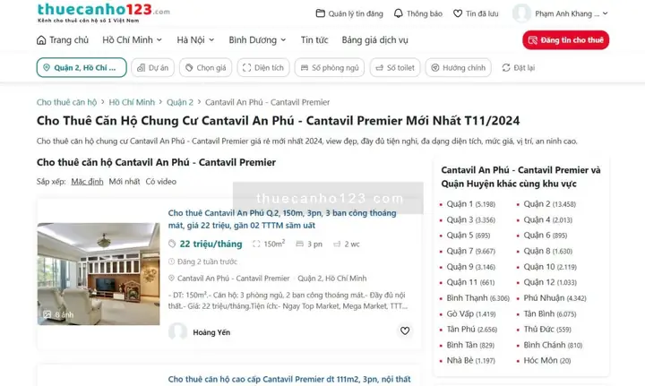 Đánh Giá Chi Tiết Chung Cư Cantavil An Phú: Vị Trí, Tiện Ích Và Giá Thuê Thực Tế