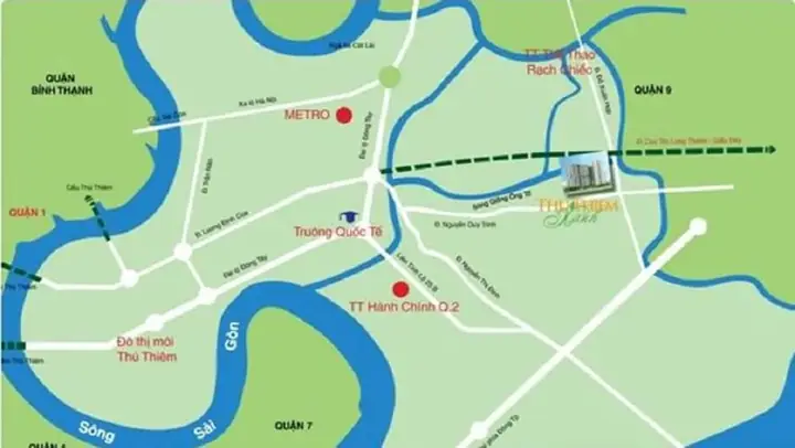 Chung Cư Thủ Thiêm Xanh: Điểm Sáng Sống Xanh Giữa Lòng Sài Gòn