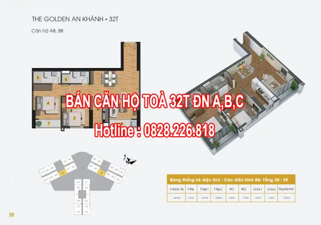 Bán Chung Cư Golden An Khánh 32m²: Đánh Giá Chi Tiết 5 Lựa Chọn Hàng Đầu Khu Vực