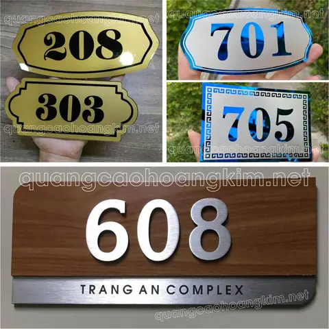 Biển Số Phòng Chung Cư: Tổng Tất Tần Tật Thông Tin Cần Biết