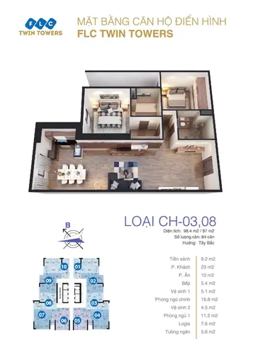 Review Chi Tiết Cho Thuê Chung Cư Flc Twin Towers 265 Cầu Giấy: Đẳng Cấp Từ Vị Trí Đắc Địa