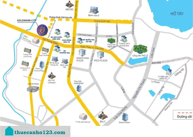 Cho Thuê Chung Cư Goldmark City: Đánh Giá Toàn Diện Từ A Đến Z