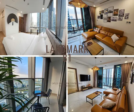 Đánh Giá Dịch Vụ Cho Thuê Chung Cư Landmark 81 Theo Ngày: Trải Nghiệm Sống Thượng Lưu Tại Tòa Nhà Cao Nhất Việt Nam