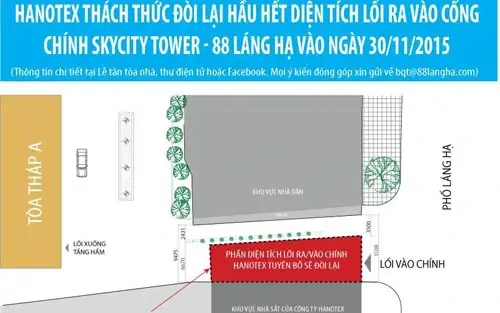 Chung Cư 88 Láng Hạ: Vì Sao Cư Dân Bức Xúc Vì Lối Đi Bị Thu Hẹn?
