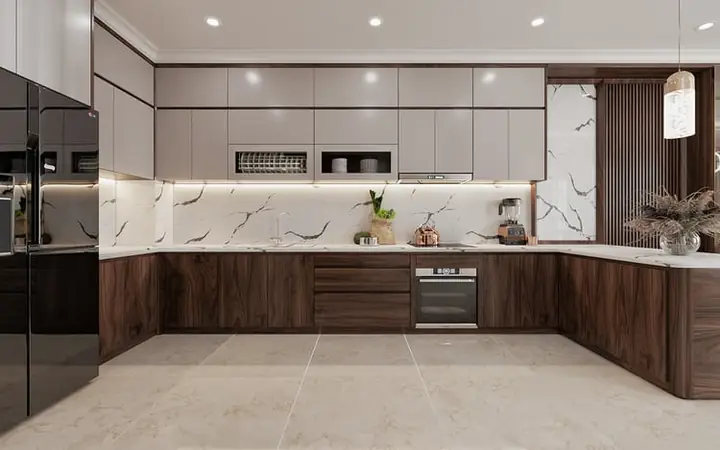 Top 7 Mẫu Tủ Bếp Chung Cư Tốt Nhất 2026: So Sánh & Lựa Chọn
