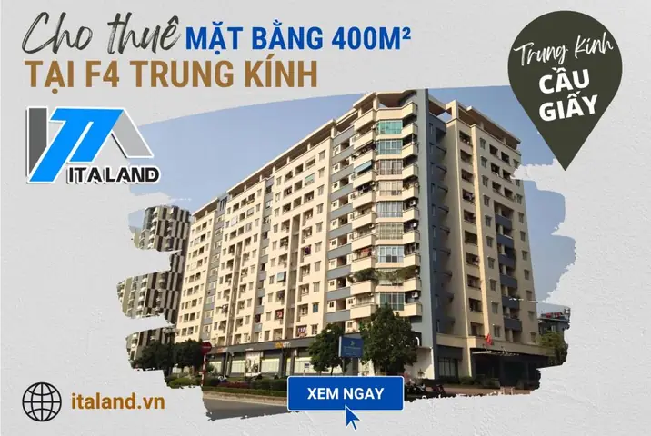 Chung Cư F4 Trung Kính: Vị Trí Vàng Cho Kinh Doanh Tại Cầu Giấy