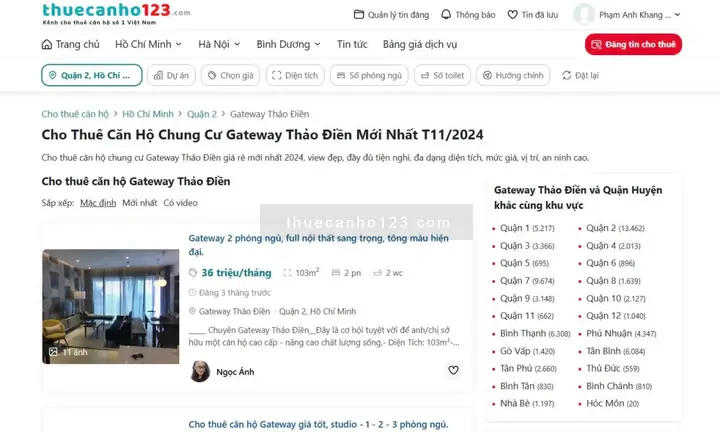 Đánh Giá Chi Tiết Chung Cư Gateway Thảo Điền: Ưu Nhược Điểm Và Giá Thuê