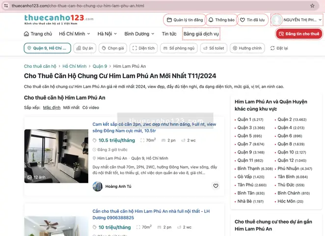 Thuê Căn Hộ Him Lam Phú An: Đánh Giá Toàn Diện Về Vị Trí, Tiện Ích Và Giá Trị Thực Tế