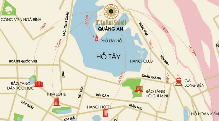 Review D'. Le Roi Soleil Quảng An: Chung Cư Sang Trọng Bên Hồ Tây