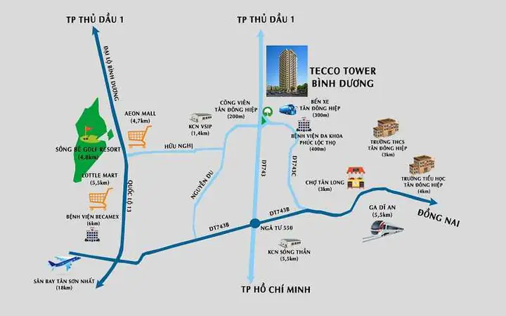 Chung Cư Tecco Tower Dĩ An: Tổng Quan Dự Án Và Đánh Giá Chi Tiết