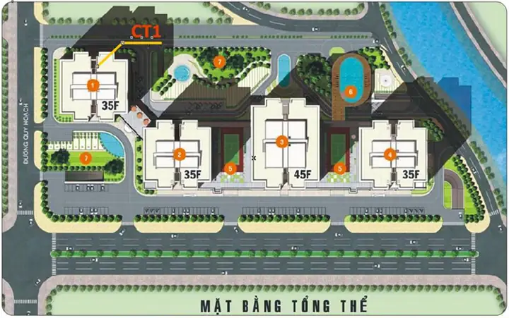 Đánh Giá Chi Tiết Mặt Bằng Căn Hộ The Pride: Từ 74m2 Đến 146m2