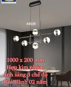Đèn Thả Bàn Ăn Chung Cư: Hướng Dẫn Lắp Đặt & Mua Hàng Uy Tín