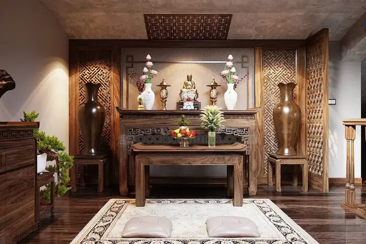 Kích Thước Bàn Thờ Chung Cư Chuẩn Phong Thủy: Tổng Hợp Đầy Đủ Nhất