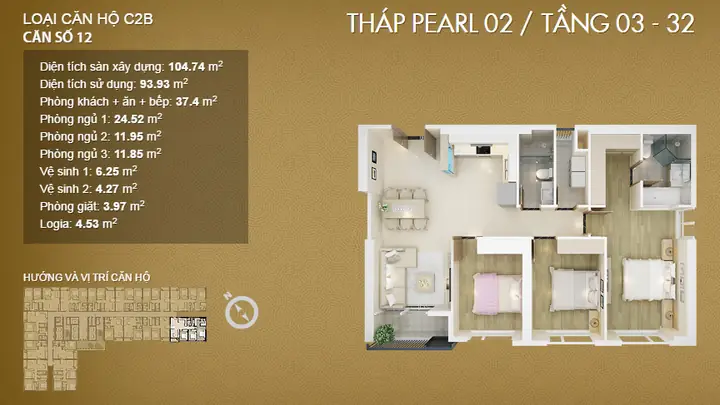 Mặt Bằng Điển Hình Chung Cư: Đặc Điểm & Các Loại Phổ Biến