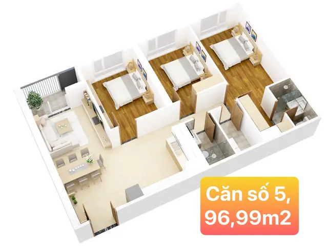 Mặt Bằng Điển Hình Chung Cư: Đặc Điểm & Các Loại Phổ Biến