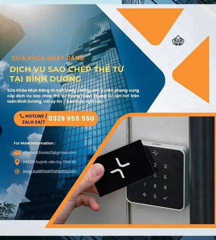 Sao Chép Thẻ Từ Chung Cư Tại Thuận An: Hướng Dẫn Toàn Diện Và Lưu Ý Quan Trọng
