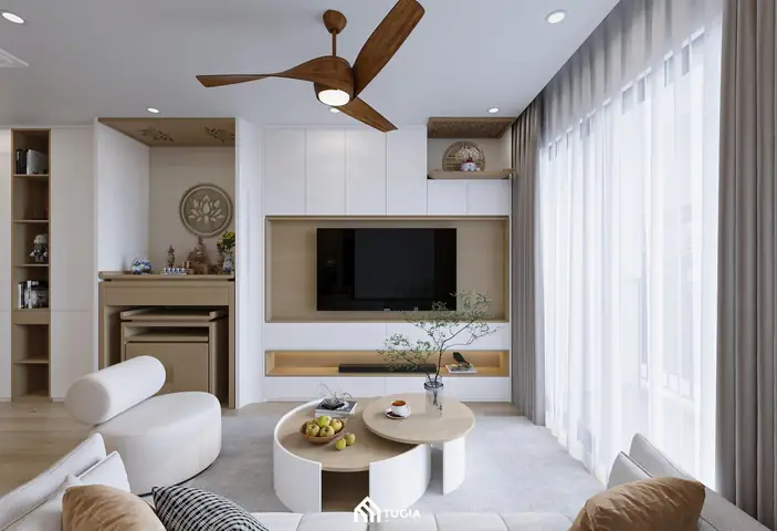 Thiết Kế Nội Thất Chung Cư 2 Phòng Ngủ: Bí Quyết Tối Ưu Không Gian Sống 2026