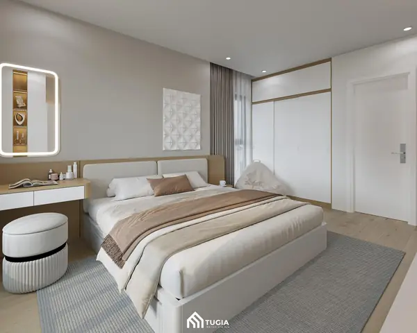 Thiết Kế Nội Thất Chung Cư 2 Phòng Ngủ: Bí Quyết Tối Ưu Không Gian Sống 2026