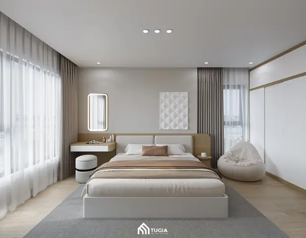 Thiết Kế Nội Thất Chung Cư 2 Phòng Ngủ: Bí Quyết Tối Ưu Không Gian Sống 2026