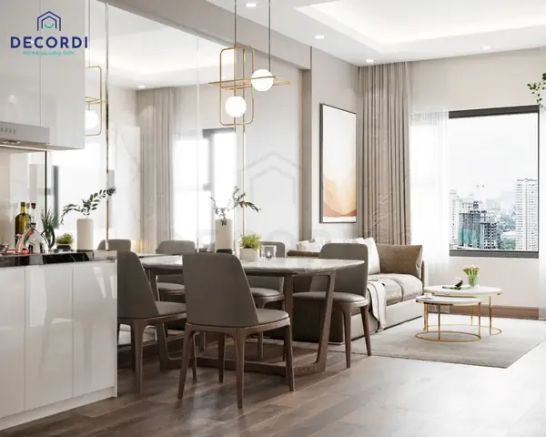 Thiết Kế Nội Thất Chung Cư 55m2: Bí Quyết Tối Ưu Không Gian Sống Hiện Đại Thiết Kế Nội Thất Chung Cư 55m2: Bí Quyết Tối Ưu Không Gian Sống Hiện Đại