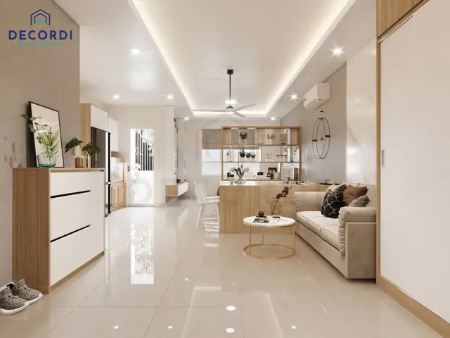 Thiết Kế Nội Thất Chung Cư 55m2: Bí Quyết Tối Ưu Không Gian Sống Hiện Đại Thiết Kế Nội Thất Chung Cư 55m2: Bí Quyết Tối Ưu Không Gian Sống Hiện Đại