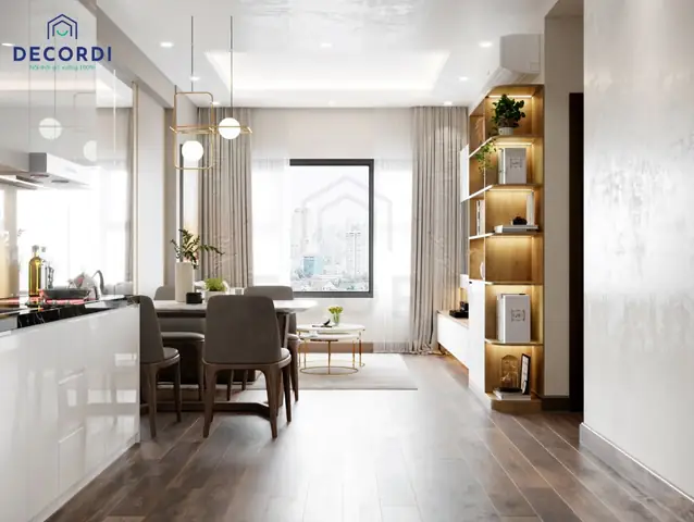 Thiết Kế Nội Thất Chung Cư 55m2: Bí Quyết Tối Ưu Không Gian Sống Hiện Đại Thiết Kế Nội Thất Chung Cư 55m2: Bí Quyết Tối Ưu Không Gian Sống Hiện Đại