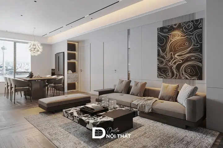 Thiết Kế Nội Thất Chung Cư 70m2: Tổng Hợp Xu Hướng & Bí Quyết Tối Ưu Không Gian