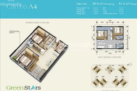 Review Thuê Chung Cư Green Stars: Đáng Tiền Hay Không?