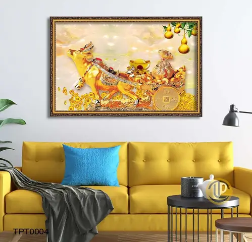 Hướng Dẫn Toàn Diện Chọn Tranh Treo Tường Chung Cư Cho Phòng Khách