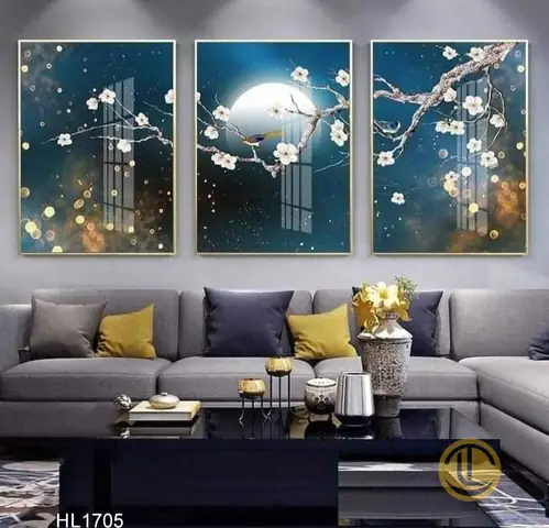 Hướng Dẫn Toàn Diện Chọn Tranh Treo Tường Chung Cư Cho Phòng Khách