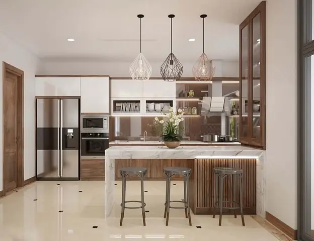 Tủ Bếp Chung Cư Giá Rẻ: Top 7 Mẫu Đẹp, Tiết Kiệm Diện Tích Nhất