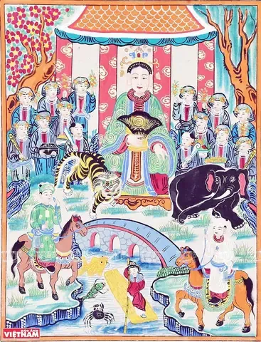 Câu chuyện dân gian về 12 Bà Mụ dạy trẻ sơ sinh