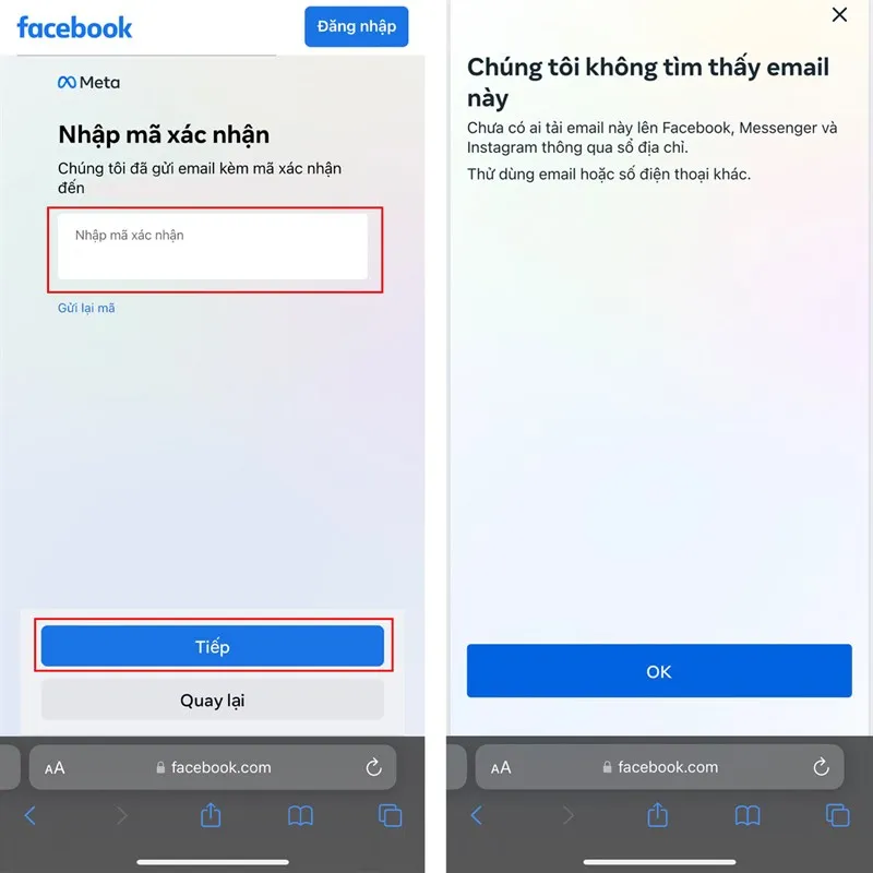 số điện thoại bị người khác đăng ký facebook