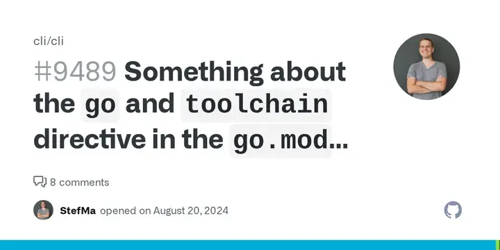 Something About The `go` And `toolchain` Directive In The `go.mod ...