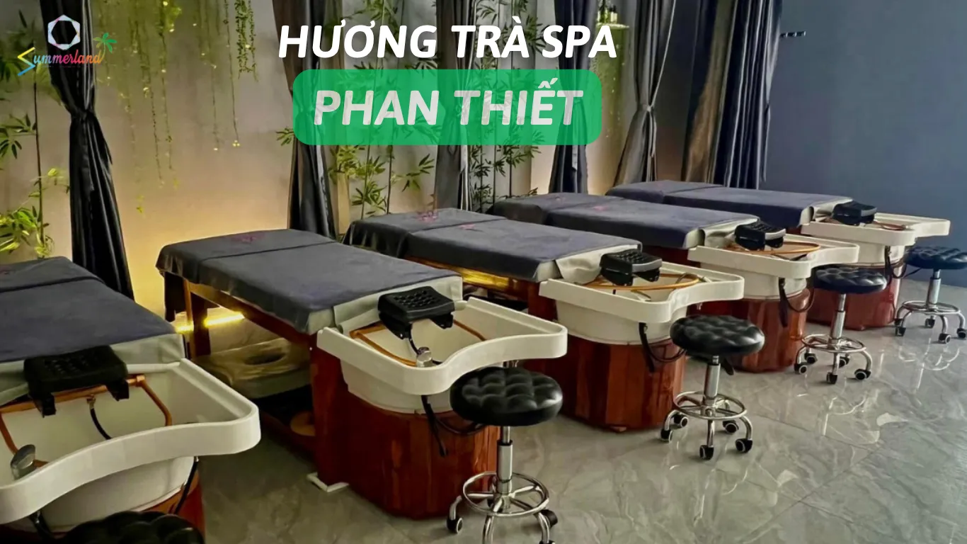 Đội ngũ nhân viên tận tâm tại Hương Trà Spa Phan Thiết