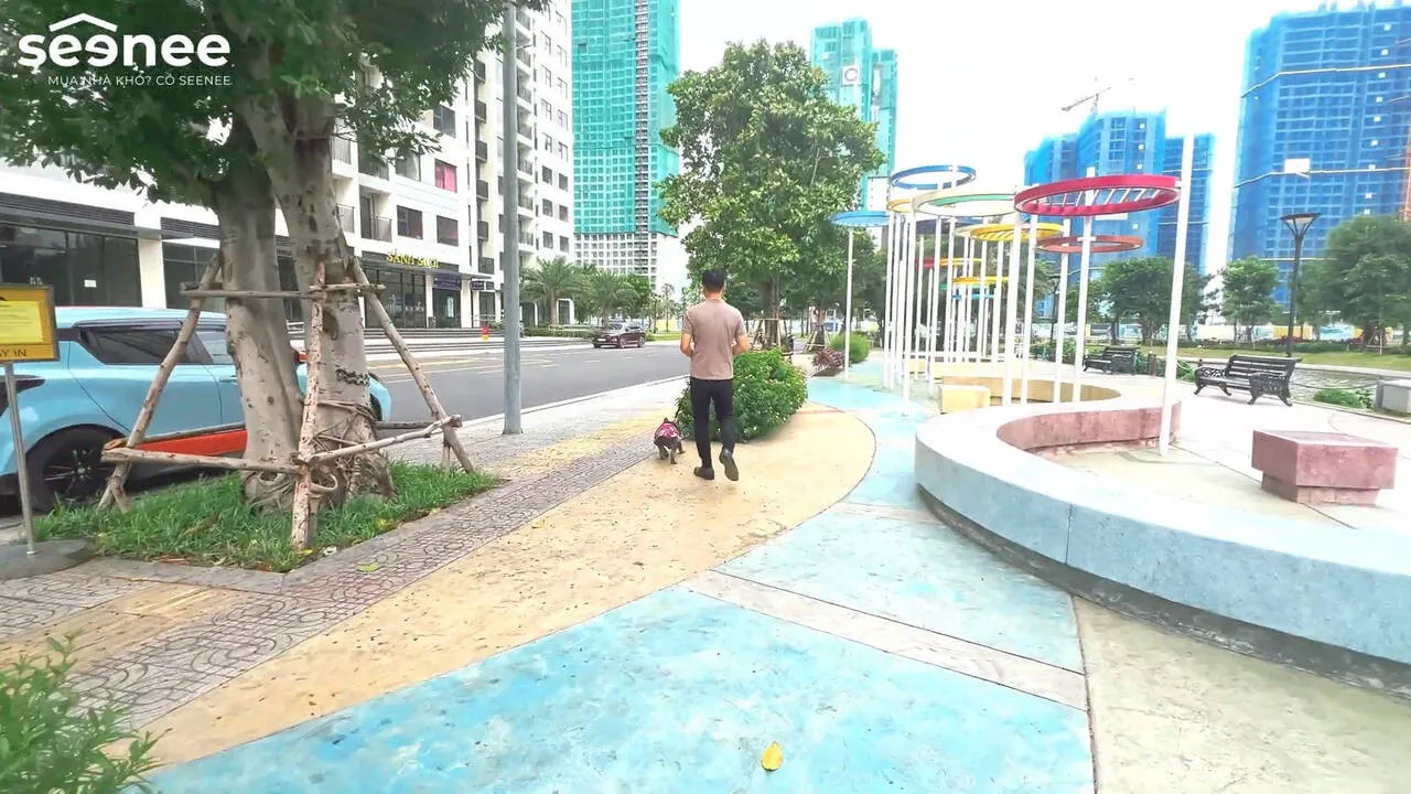 Không gian vui chơi đa sắc màu tại Công Viên Rainbow, Vinhomes Grand Park Thủ Đức