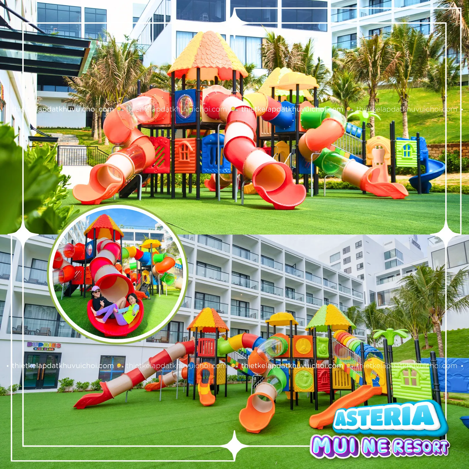 Khu vui chơi ngoài trời tại Asteria Mui Ne Resort