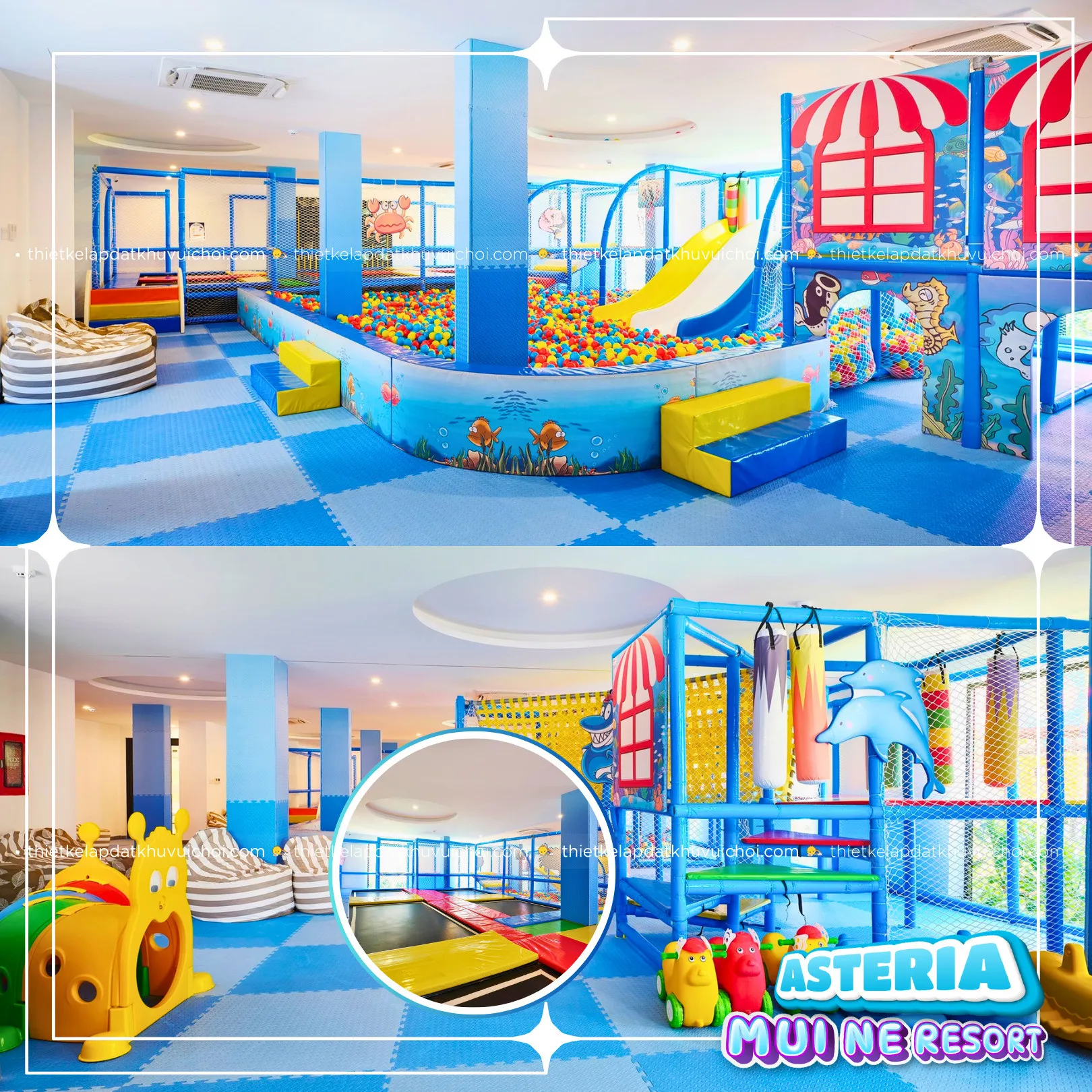 Khu vui chơi trong nhà tại Asteria Mui Ne Resort