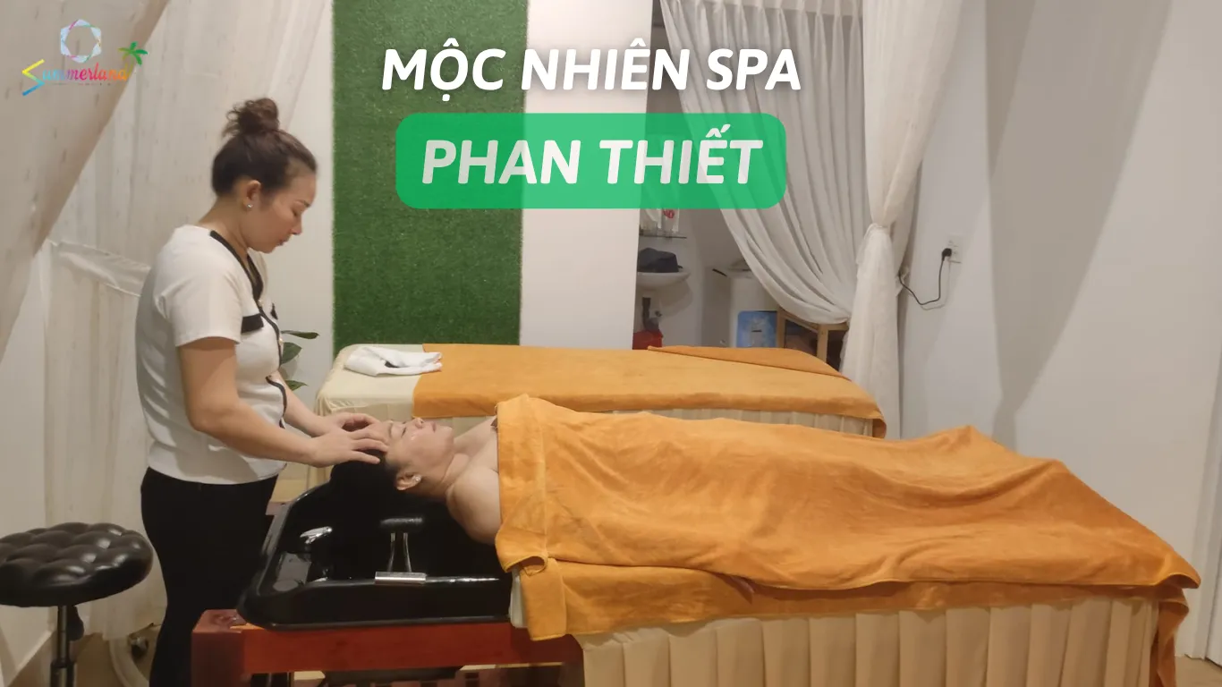 Liệu trình gội đầu dưỡng sinh tại Massage Spa Mộc Nhiên Phan Thiết