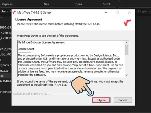 Minh họa quá trình cài đặt MathType 6.0