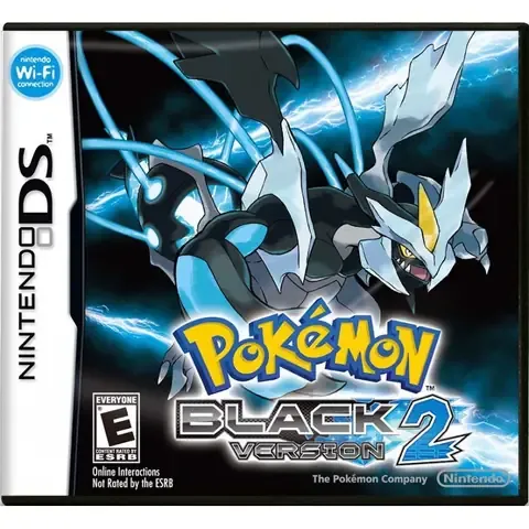 Cảnh một khu rừng trong game Pokemon Black 2 với các nhân vật Pokemon đang khám phá