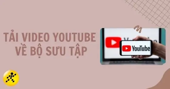 Minh họa giao diện một trang web tải video YouTube