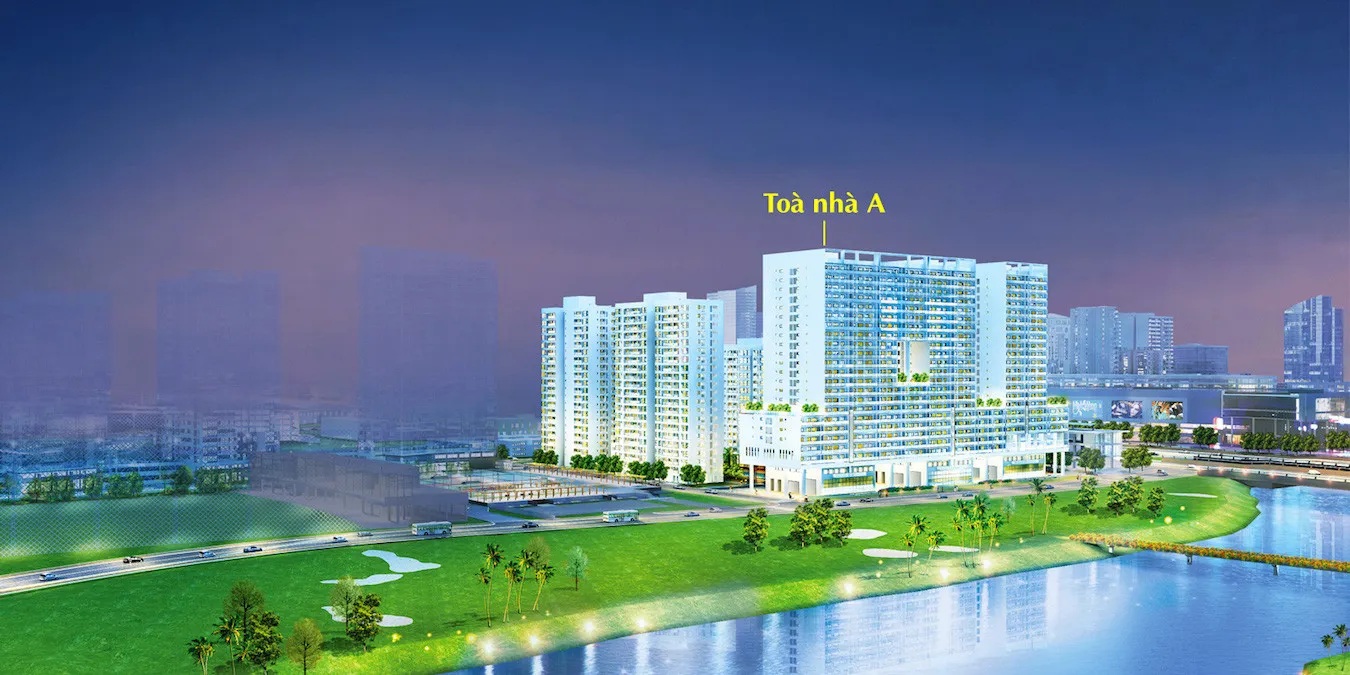 Tổng quan dự án Căn hộ chung cư Scenic Valley 1 từ trên cao