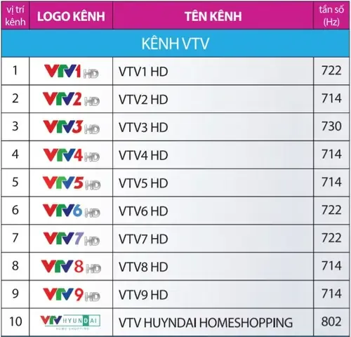 Xem VTV6 HD trên màn hình lớn của Smart TV.
