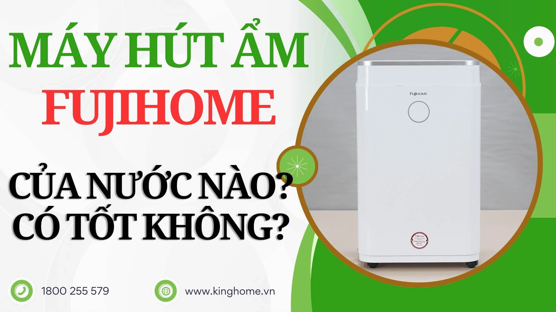 Fujihome của nước nào? Đánh giá chi tiết và lịch sử thương hiệu 2026 Đánh giá máy hút ẩm Fujihome