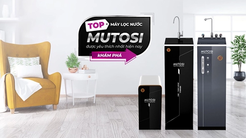 Đánh giá máy lọc nước Mutosi chi tiết