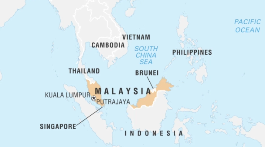 Malaysia Là Nước Nào? Khám Phá Về Quốc Gia Đông Nam Á Hấp Dẫn Bản đồ Malaysia