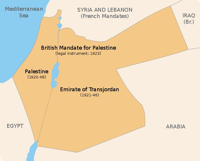 Israel là nước nào? Khám phá lịch sử, địa lý và văn hóa độc đáo Bản đồ Palestine thời Ủy trị của Anh